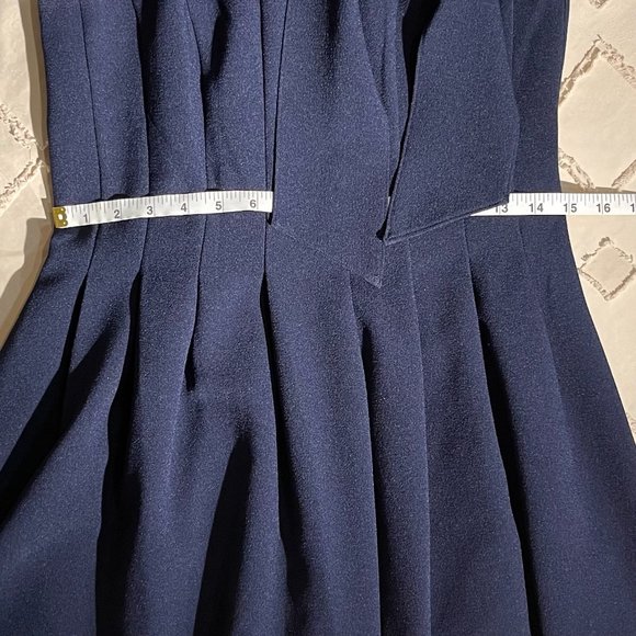 Pocket Bow Halter in Navy Blue - Picture 5 of 10